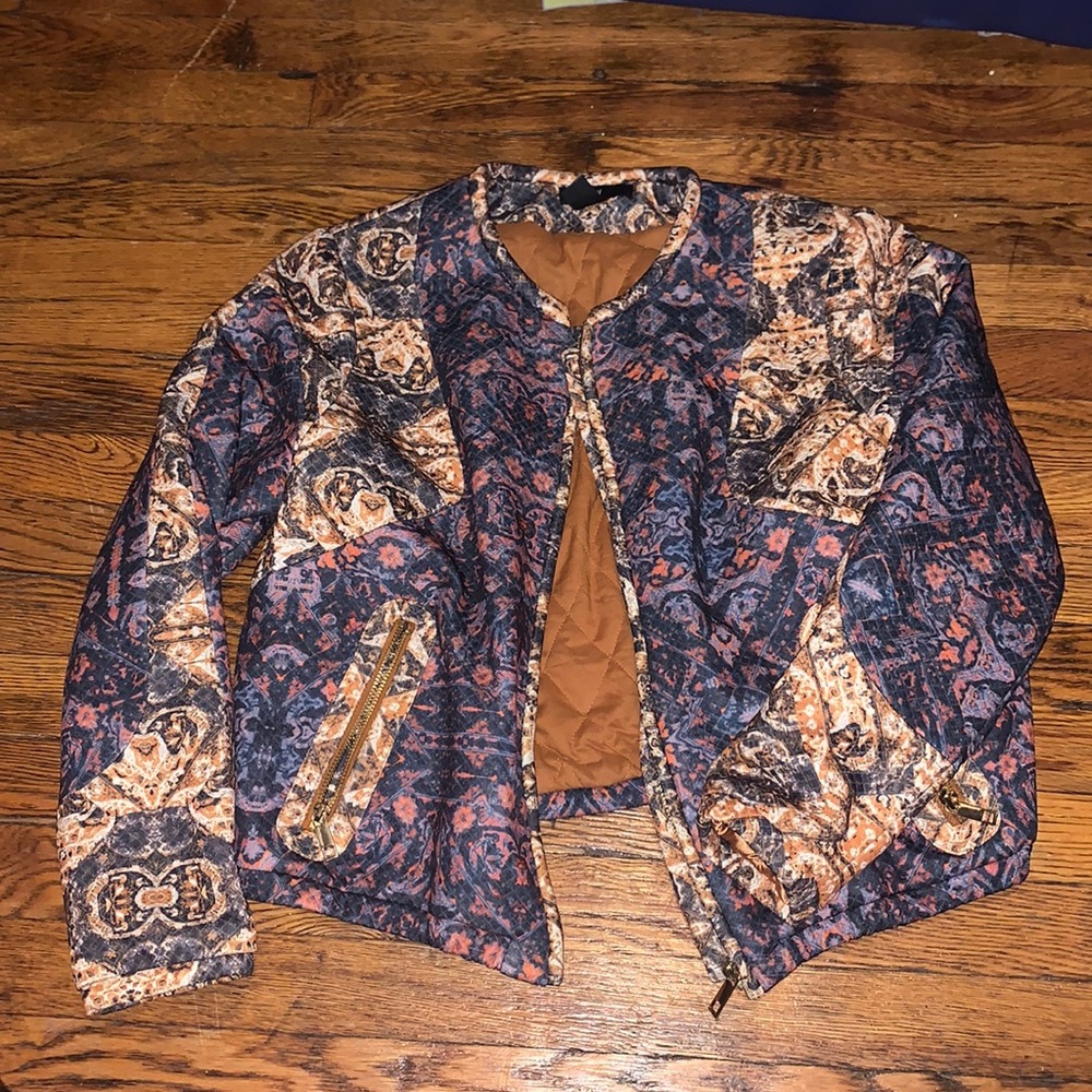 Printed Bomber jacket